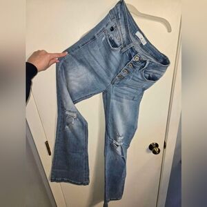 KanCan Medium Blue Boot Cut Jeans